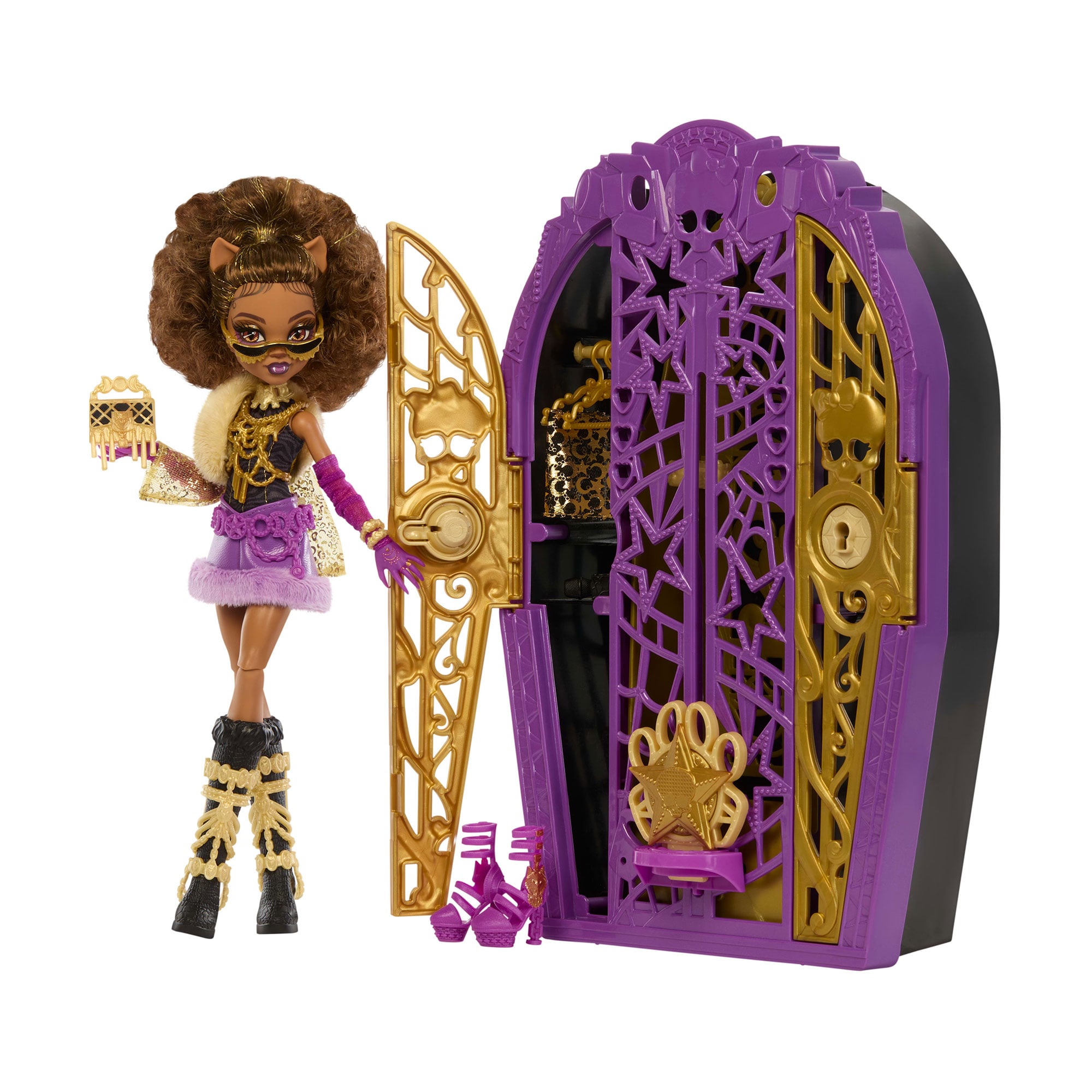 Набір-сюрприз Monster High Таємниці Жахлівуда Жахо-секрети Клодін, від 4 років (JBG80)